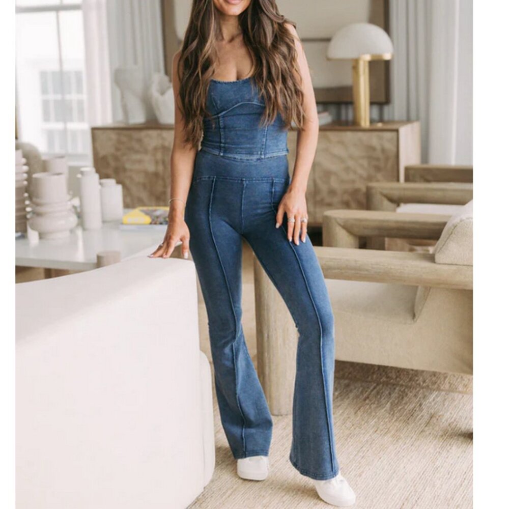 Women's Denim Jumpsuit